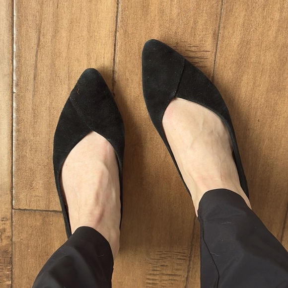 Birdies Goldfinch Suede Flats - Picture 2 of 6